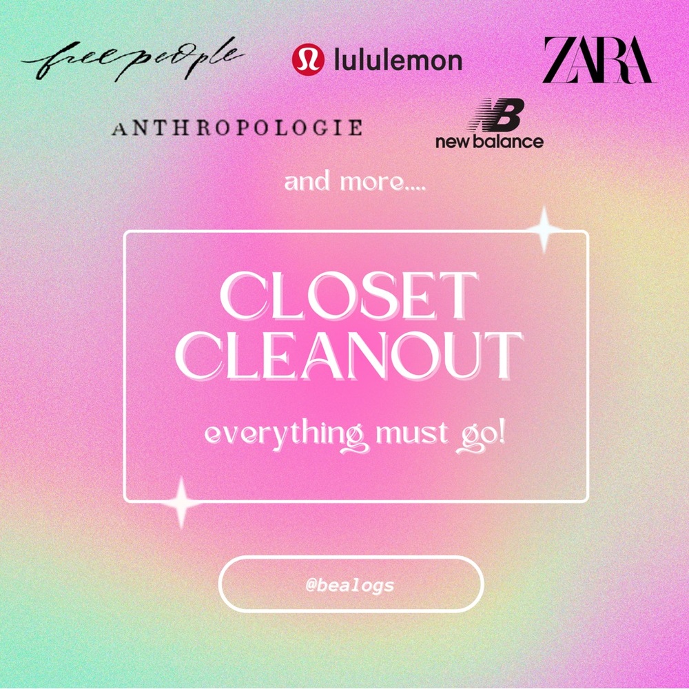 🌸CLOSET CLEAN OUT🌸